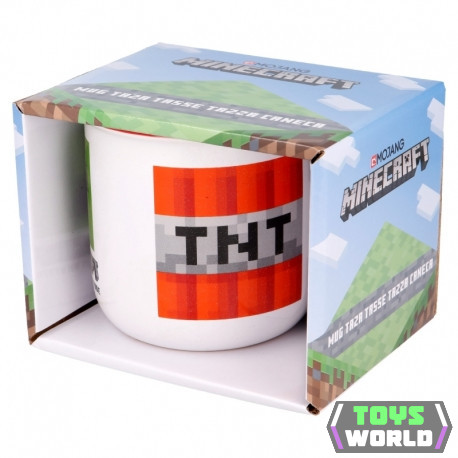 KERÁMIA REGGELIZŐ BÖGRE 415 ML AJÁNDÉKDOBOZBAN MINECRAFT
