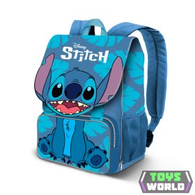 STITCH 3D iskolatáska KÉK - 30cm X 45cm X 21cm