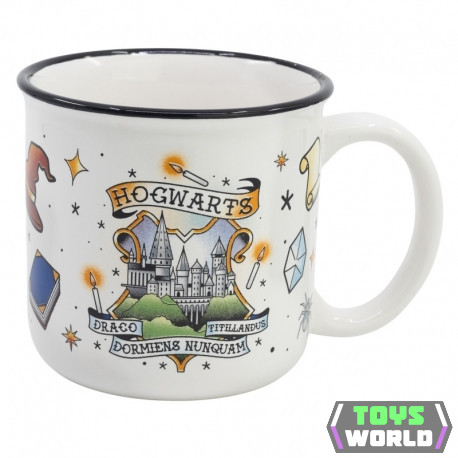 KERÁMIA REGGELIZŐ BÖGRE 415 ML AJÁNDÉKDOBOZBAN HARRY POTTER MAGIC SZIMBÓLUMOK