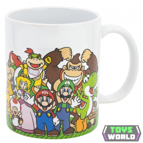 KERÁMIA BÖGRE 325 ML AJÁNDÉKDOBOZBAN SUPER MARIO