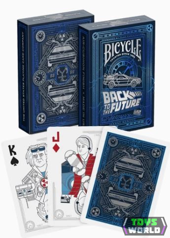 Bicycle - Back to the Future francia kártya