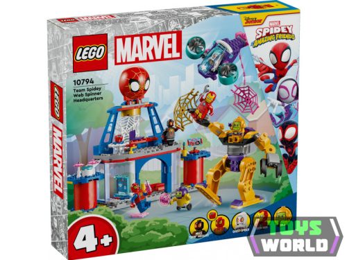 LEGO Super Heroes 10794 A pókcsapat hálóvető főhadiszállása