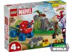 LEGO Super Heroes 11199 Pókcsapat: mentőakció a dinómarkolóval