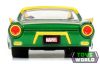 JADA - 1/24 - FORD USA - THUNDERBIRD WITH MARVEL LOKI 1963 - GREEN YELLOW