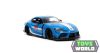 JADA - 1/24 - TOYOTA - SUPRA WITH MAX STERLING FIGURE ROBOTECH 2020 - LIGHT BLUE WHITE