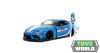 JADA - 1/24 - TOYOTA - SUPRA WITH MAX STERLING FIGURE ROBOTECH 2020 - LIGHT BLUE WHITE