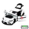 JADA - 1/24 - TOYOTA - SUPRA WITH RICK HUNTER FIGURE ROBOTECH 2020 - WHITE RED