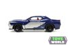 JADA - 1/24 - DODGE - CHALLENGER SRT8 WITH THOR FIGURE 2015 - BLUE SILVER