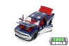 JADA - 1/24 - DODGE - CHALLENGER SRT8 WITH THOR FIGURE 2015 - BLUE SILVER