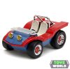 JADA - 1/24 - MAYERS MANX - BUGGY WITH SPIDERMAN FIGURE MARVEL 1964 - BLUE RED