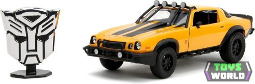 JADA - 1/24 - CHEVROLET - CAMARO COUPE 1977 - BUMBLEBEE TRANSFORMERS V L