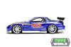 JADA - 1/24 - MAZDA - RX-7 WITH CHUN-LI FIGURE 1993 - BLUE