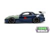 JADA - 1/24 - MAZDA - RX-7 WITH KAKASHI HATAKE FIGURE 1993 - BLUE GREEN