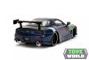 JADA - 1/24 - MAZDA - RX-7 WITH KAKASHI HATAKE FIGURE 1993 - BLUE GREEN