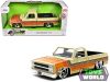 JADA - 1/24 - CHEVROLET - C-10 PICK-UP CUSTOM 1985 - CREAM BROWN ORANGE