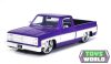 JADA - 1/24 - CHEVROLET - C-10 PICK-UP CUSTOM 1985 - PURPLE WHITE