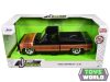 JADA - 1/24 - CHEVROLET - C-10 PICK-UP CUSTOM 1985 - BLACK BROWN