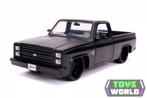 JADA - 1/24 - CHEVROLET - C-10 PICK-UP CUSTOM 1985 - BLACK