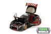JADA - 1/24 - MAZDA - RX-7 WITH LABMONKEY SARU FIGURE 1993 - GREY RED