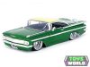 JADA - 1/24 - CHEVROLET - IMPALA CUSTOM STREET LOW 1959 - GREEN MET CREAM