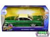 JADA - 1/24 - CHEVROLET - IMPALA CUSTOM STREET LOW 1959 - GREEN MET CREAM