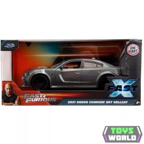 JADA - 1/24 - DODGE - CHARGER 2021 - FAST & FURIOUS FAST X - GREY