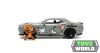 JADA - 1/24 - DODGE - CHALLENGER COUPE 2015 - TOM & JERRY - GREY