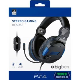 Stereo Gaming Headset V3 Fekete (PS4)