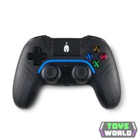   Spartan Gear - Aspis 4 Vezetékes és Vezeték nélküli kontroller Fekete (PS4)