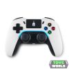 Spartan Gear Aspis 4 Vezetékes és Vezeték nélküli kontroller Fekete/Fehér (PS4)