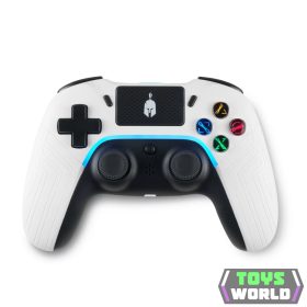   Spartan Gear Aspis 4 Vezetékes és Vezeték nélküli kontroller Fekete/Fehér (PS4)