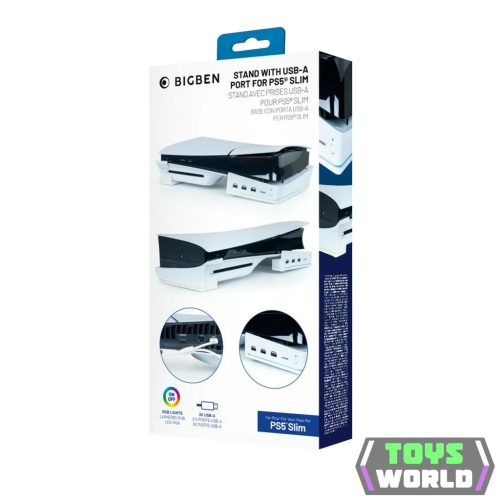 Nacon Vízszintes Állvány USB-A Porttal PlayStation 5 Slimhez (PS5)