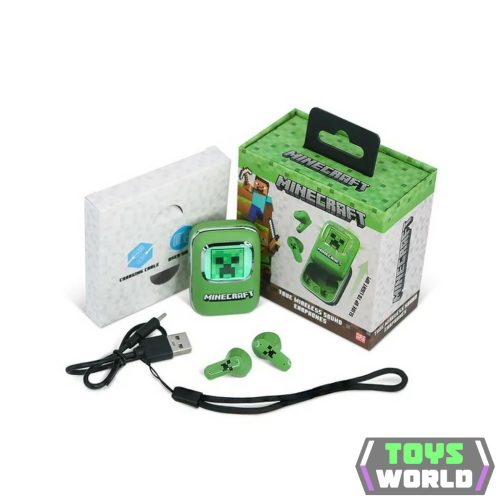 OTL Minecraft Creeper Slide TWS Vezeték nélküli Fülhallgató