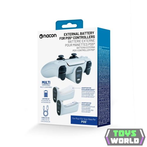 Nacon PS5 Kontroller Akkumulátor Sony DualSense és DualSense Edge kontrollerhez (PS5)