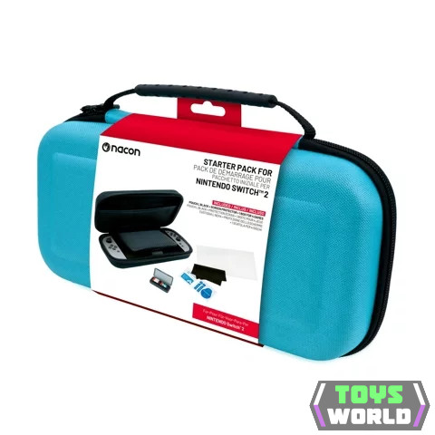 Nacon Nintendo Switch 2 Utazótok + fólia - Kék (NSW 2)