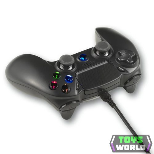 Spartan Gear - Hoplite 2 Vezetékes Kontroller Fekete (PS4)