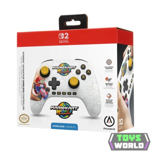 PowerA Advantage vezeték nélküli kontroller Nintendo Switch 2 - Mario Kart World (NSW 2)