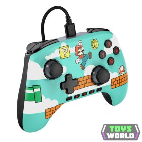   PowerA Advantage vezetékes kontroller Nintendo Switch 2 - Mario Time (NSW 2)