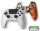 Spartan Gear - Sarissa vezeték nélküli kontroller - Fehér + mintás előlap (PS5)