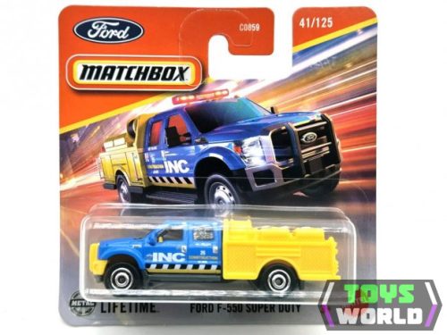 Matchbox Ford F-550 Super Duty