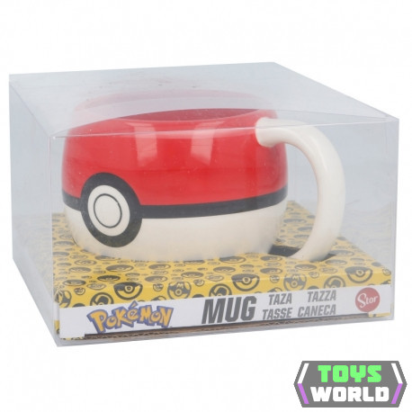 Dolomit 3D Bögre 450ml Ajándékdobozban Pokémon Pokéball
