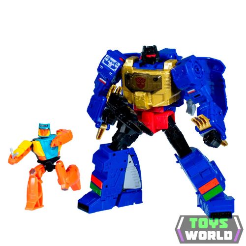 Transformers Age of the Primes G2 Universe Grimlock Autobot Wheelie figura 19cm