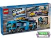LEGO City 60408 Autószállító kamion sportautókkal