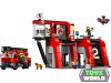 LEGO City 60414 Tűzoltóállomás és tűzoltóautó
