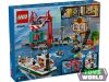 LEGO City 60422 Tengerparti kikötő teherszállító hajóval
