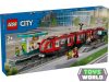 LEGO City 60423 Belvárosi villamos és megálló