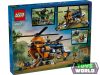 LEGO City 60437 Dzsungelkutató helikopter a bázison