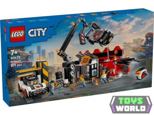 LEGO City 60472 Roncstelep autókkal