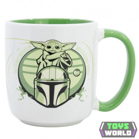 KERÁMIA ELIT BÖGRE 415 ML AJÁNDÉKDOBOZBAN STAR WARS GROGU YODA