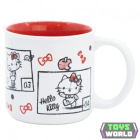   KERÁMIA REGGELIZŐ BÖGRE 415 ML AJÁNDÉKDOBOZBAN HELLO KITTY
